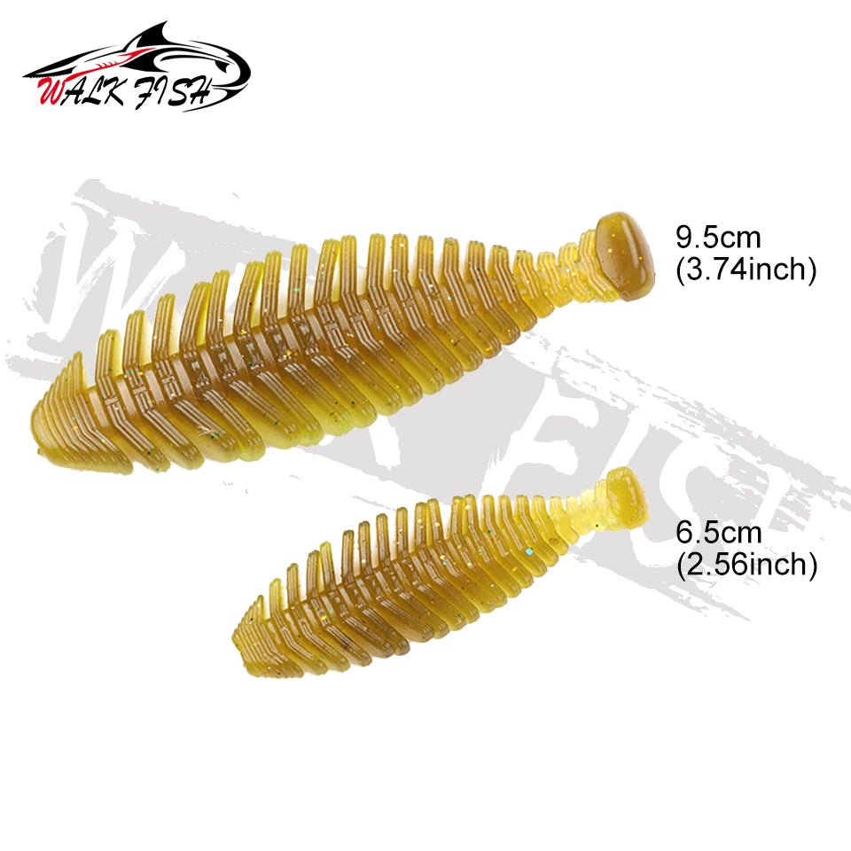 シャッドテールワーム 65/95mm 4/6本入 WALK FISH / ウォークフィッシュ