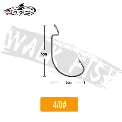 オフセットフック 2.3〜5.5cm 50本入 WALK FISH / ウォークフィッシュ
