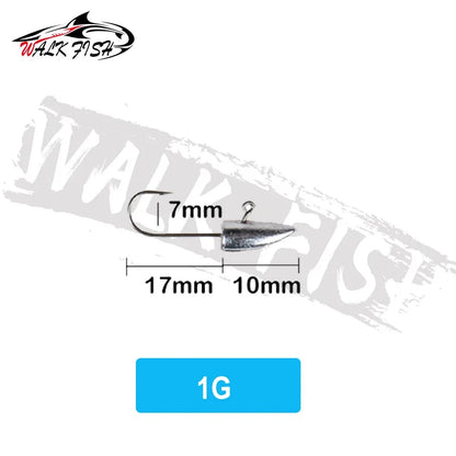 ジグヘッド 尖頭タイプ 1/1.5/2/3g 10個入 WALK FISH / ウォークフィッシュ