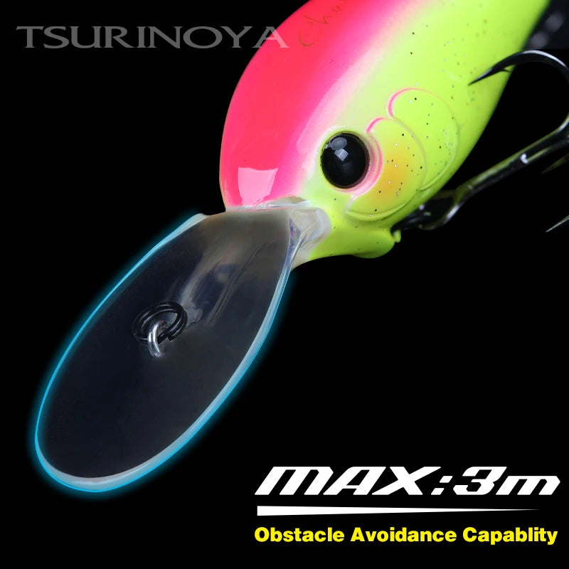 クレイジーウォブラー 60mm/16.6g TSURINOYA / ツリノヤ