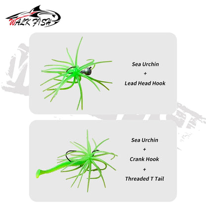 ウニ型ワーム 3.5/9g TPE WALK FISH / ウォークフィッシュ
