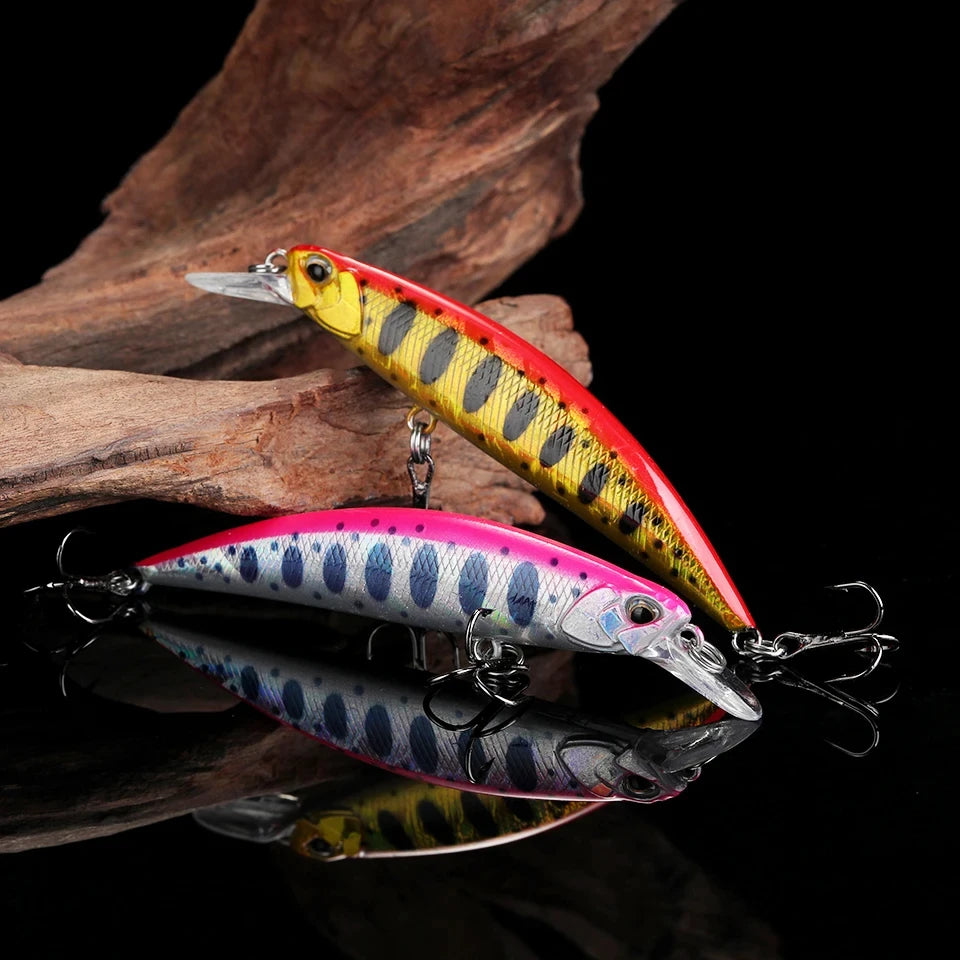 シンキングミノー 80mm 12g 3Dアイ WALK FISH / ウォークフィッシュ