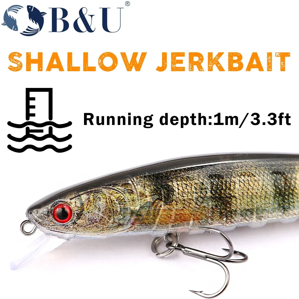 バリソンミノー 130SP B&U / ビーアンドユー