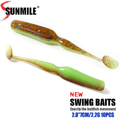 SUNMILE スイングベイト(リプロダクト) 2.8インチ 全6種