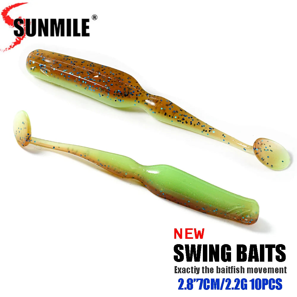 SUNMILE シャッド(リプロダクト) 2.8インチ 全6種