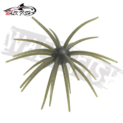 ウニ型ワーム 40〜110mm 0.5〜8.7g TPE 3個入 全9色 WALK FISH / ウォークフィッシュ