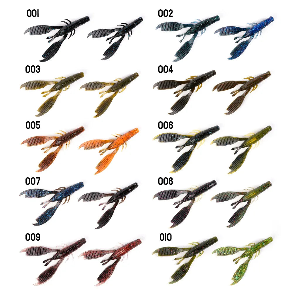 クロウフラッパー 10cm/9g 6本入り DYY / ディーワイワイ