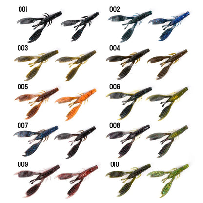 クロウフラッパー 10cm/9g 6本入り DYY / ディーワイワイ