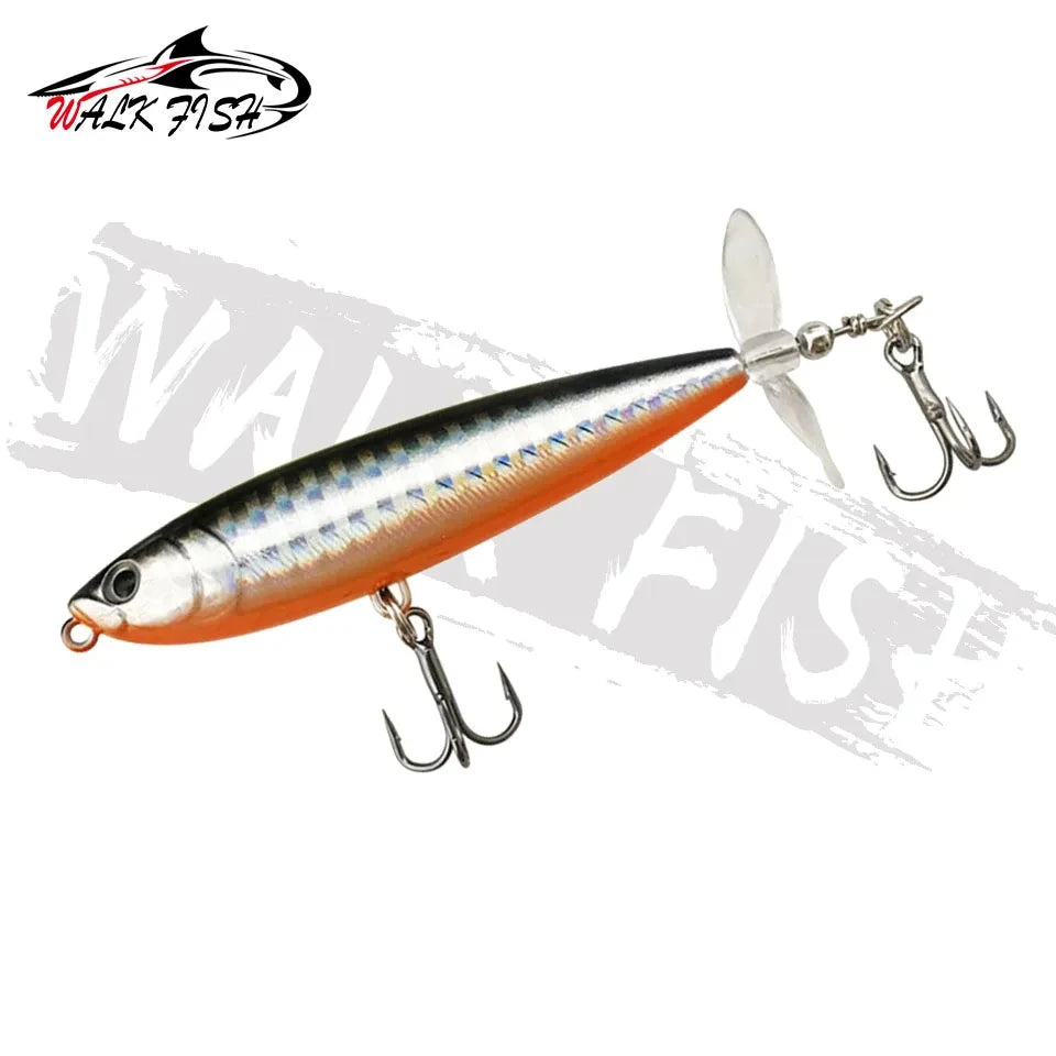ウェイクベイト(ペラ付きペンシル) 80/100mm 7.5/12g WALK FISH / ウォークフィッシュ