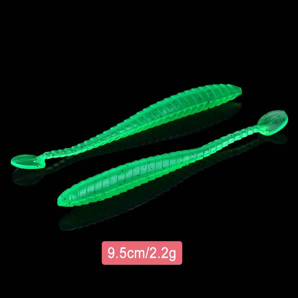 ストレートワーム 7.5/9.5/10.5cm 塩入り WALK FISH / ウォークフィッシュ