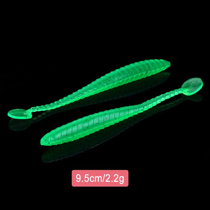 ストレートワーム 7.5/9.5/10.5cm 塩入り WALK FISH / ウォークフィッシュ