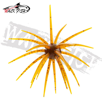 ウニ型ワーム 110mm 9g TPE 3個入 全20色 WALK FISH / ウォークフィッシュ