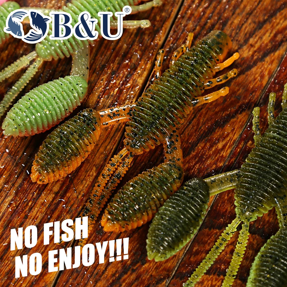 ベローズクロー 70mm/7.6g 4本入り B&U / ビーアンドユー