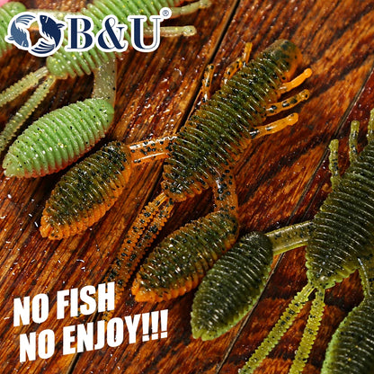 ベローズクロー 70mm/7.6g 4本入り B&U / ビーアンドユー