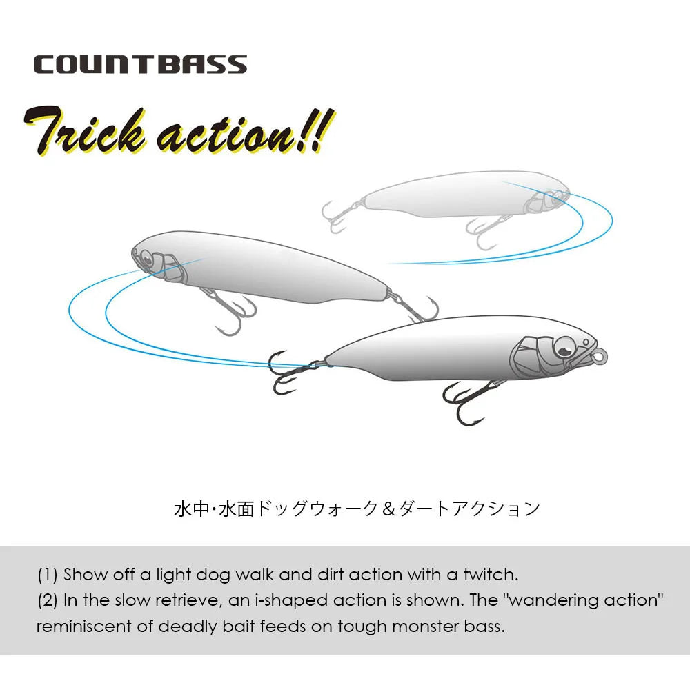カラシSW 59mm/4.8g COUNTBASS / カウントバス