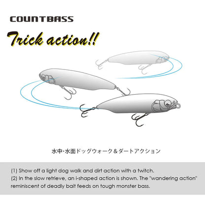 カラシSW 59mm/4.8g COUNTBASS / カウントバス