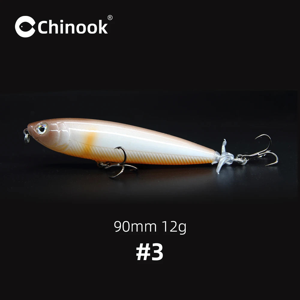 Chinook トップウォーターポッパー(リプロダクト) 7/16オンス（12g） 全6種 [フローティング]