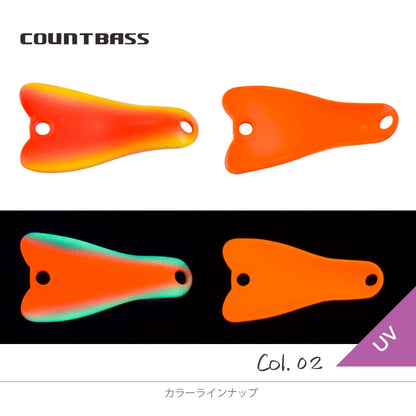 フリッパー 2g COUNTBASS / カウントバス