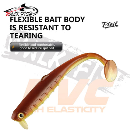 シャッドテールワーム 90mm 4g 10本入 WALK FISH / ウォークフィッシュ