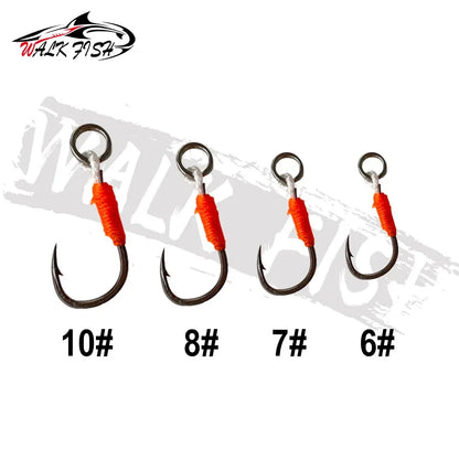 アシストフック シングル 18〜23mm 6#〜10# 10本入 WALK FISH / ウォークフィッシュ