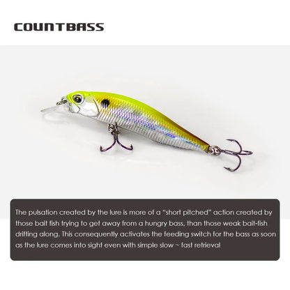シルバークリークミノー 63mm/5g COUNTBASS / カウントバス