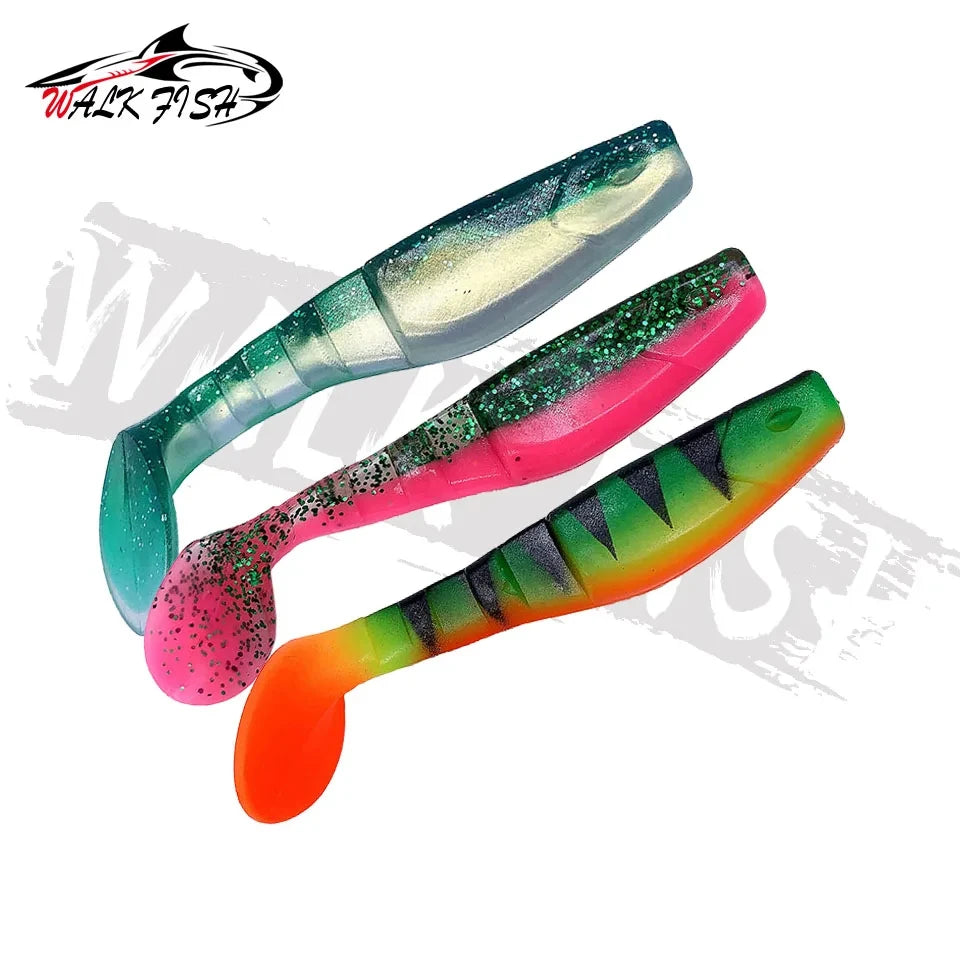 シャッドテールワーム 100mm 10.3g 3本入 WALK FISH / ウォークフィッシュ