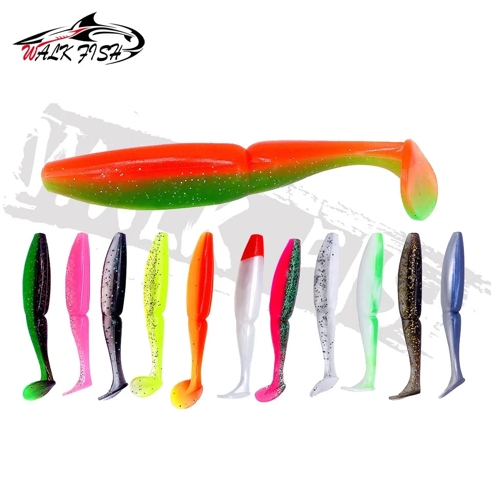 シャッドテールワーム 115mm 12.3g 3本入 WALK FISH / ウォークフィッシュ
