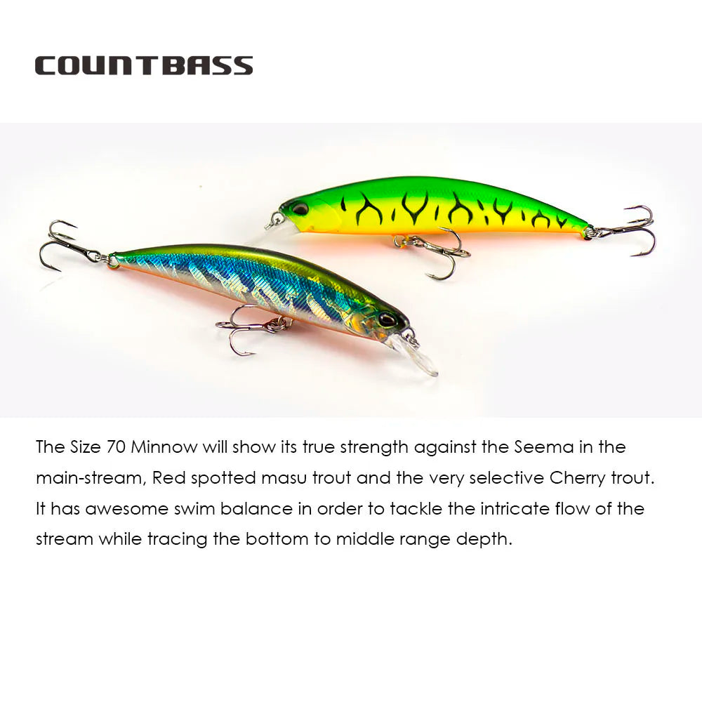 スピアヘッド リュウキ 45mm/60mm/70mm/80mm/95mm COUNTBASS / カウントバス
