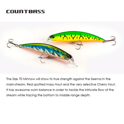 スピアヘッド リュウキ 45mm/60mm/70mm/80mm/95mm COUNTBASS / カウントバス