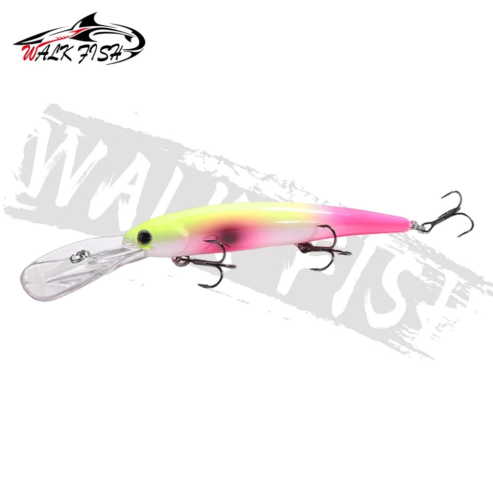 フローティングミノー 120mm 20g 深場トローリング WALK FISH / ウォークフィッシュ