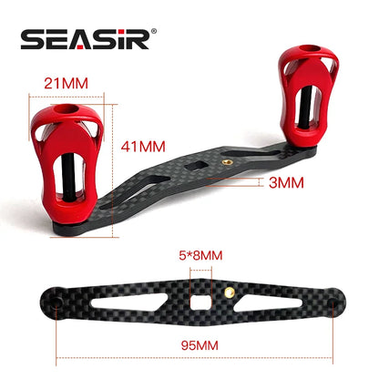 SEASIR / シーサー カーボンファイバー リールハンドル