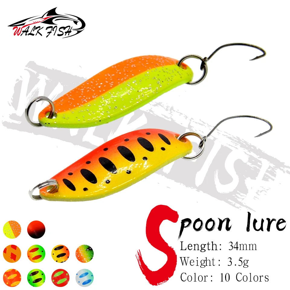 スプーン 34mm 3.5g WALK FISH / ウォークフィッシュ