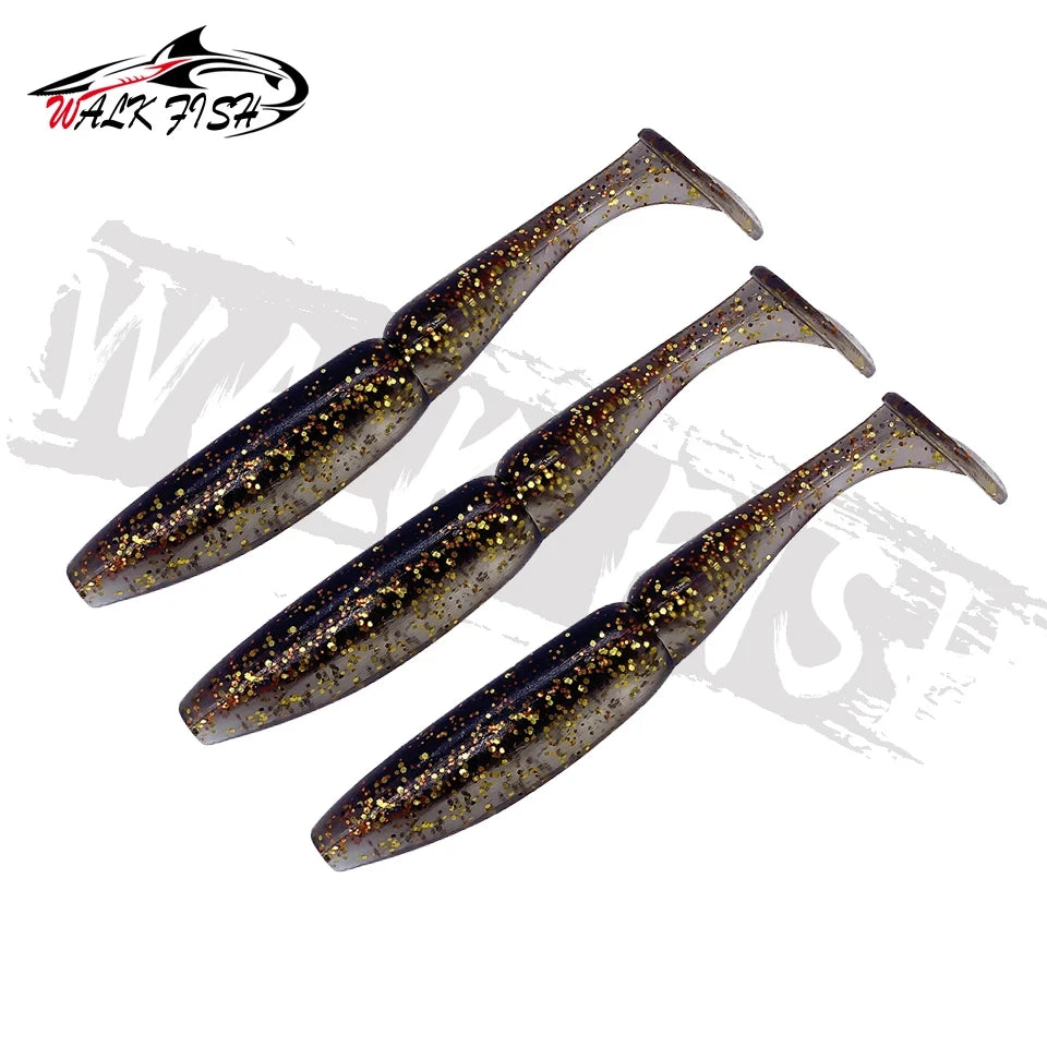 シャッドテールワーム 115mm 12.3g 3本入 WALK FISH / ウォークフィッシュ