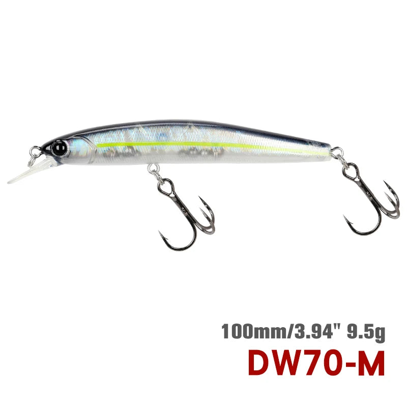 DW70 100SP サスペンドミノー 100mm/9.5g TSURINOYA / ツリノヤ