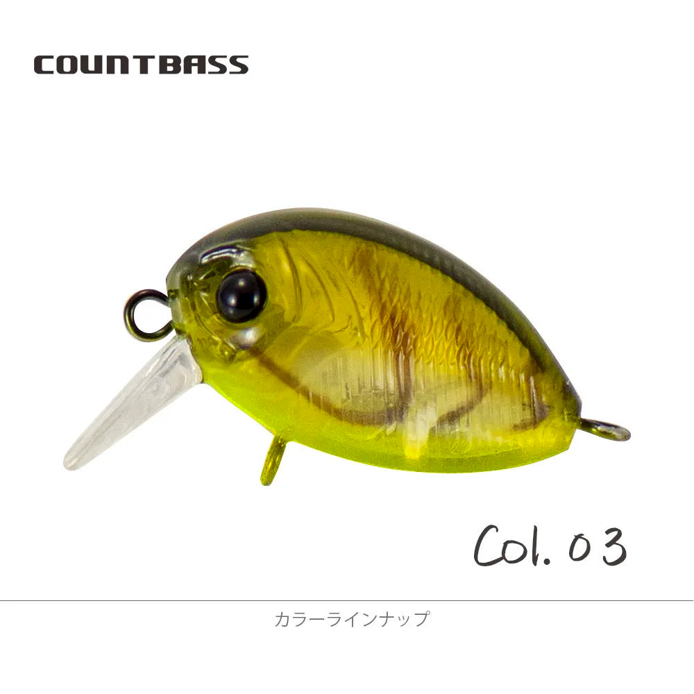 スナック SnaQ 33DR 32mm/3.6g COUNTBASS / カウントバス