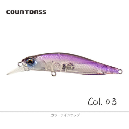 シルバークリークミノー 63mm/5g COUNTBASS / カウントバス