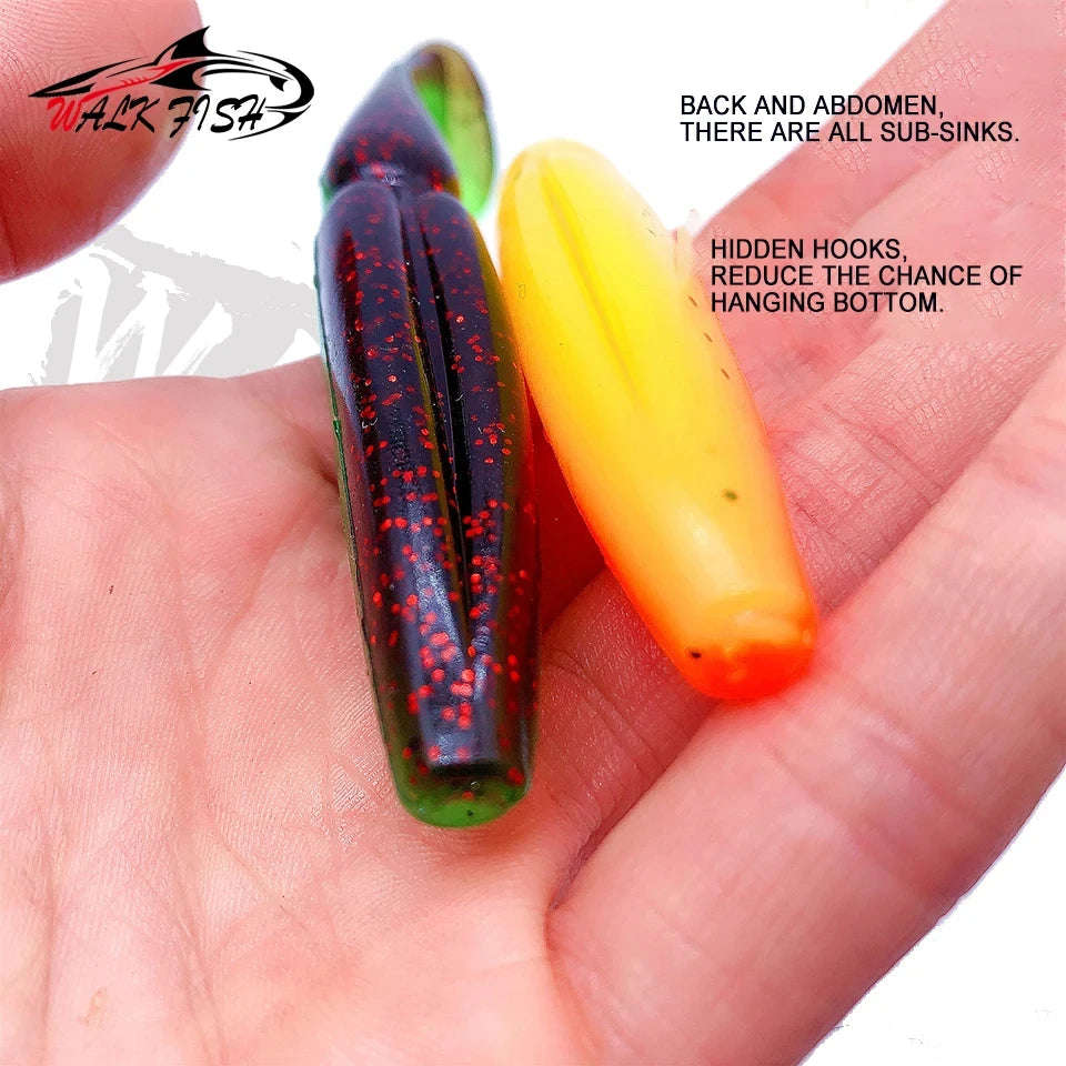 シャッドテールワーム 115mm 12.3g 3本入 WALK FISH / ウォークフィッシュ