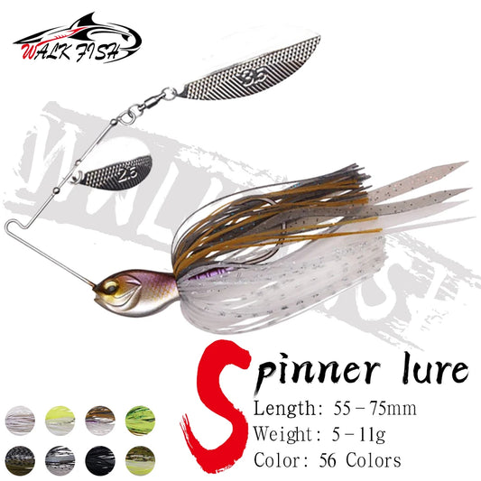 スピナーベイト 55/75mm 5〜11g WALK FISH / ウォークフィッシュ
