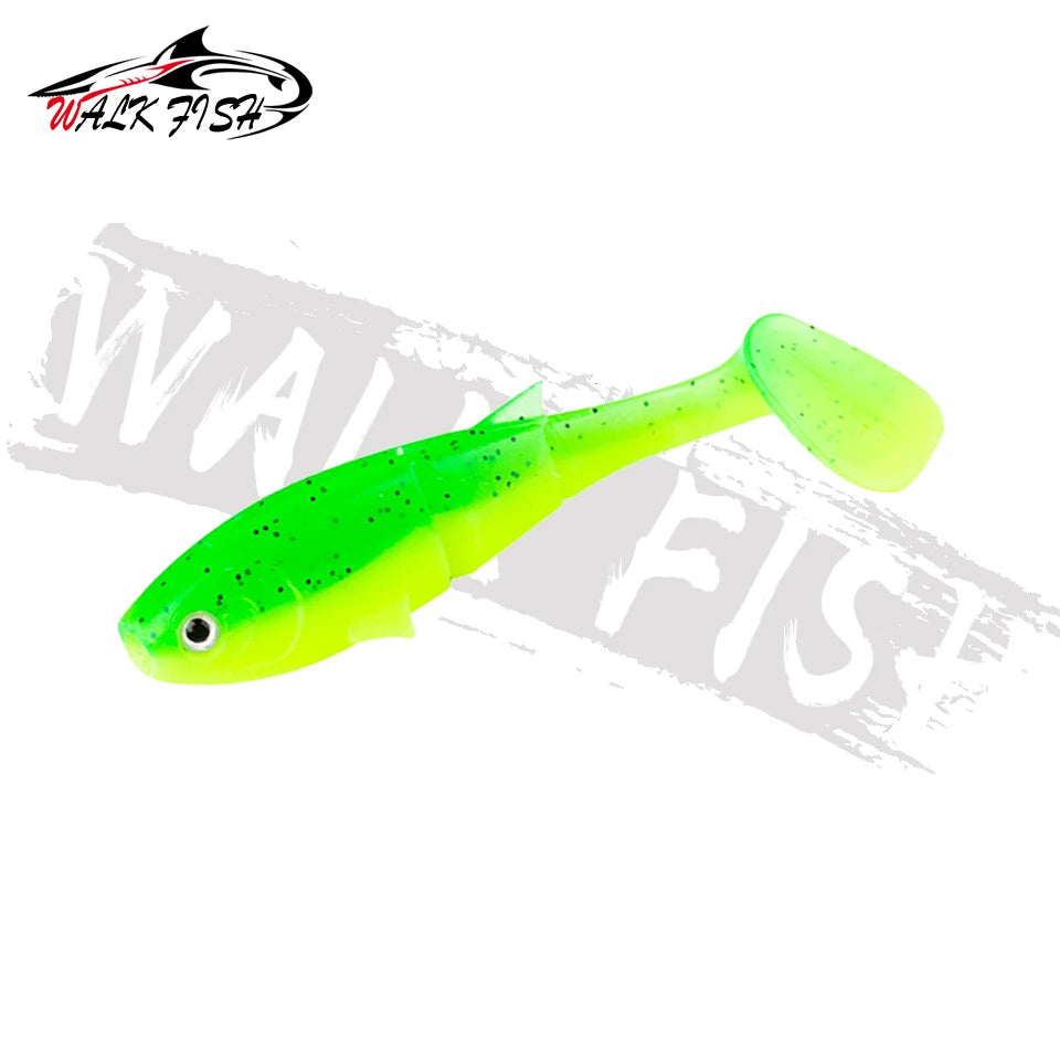 シャッドテールワーム 70mm 4.5g 6本入 WALK FISH / ウォークフィッシュ