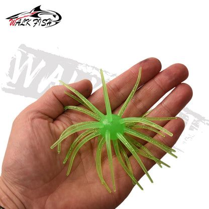 ウニ型ワーム 100mm 9g TPE 3個入 WALK FISH / ウォークフィッシュ