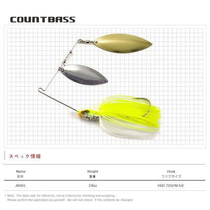 ドーン 1/2oz COUNTBASS / カウントバス