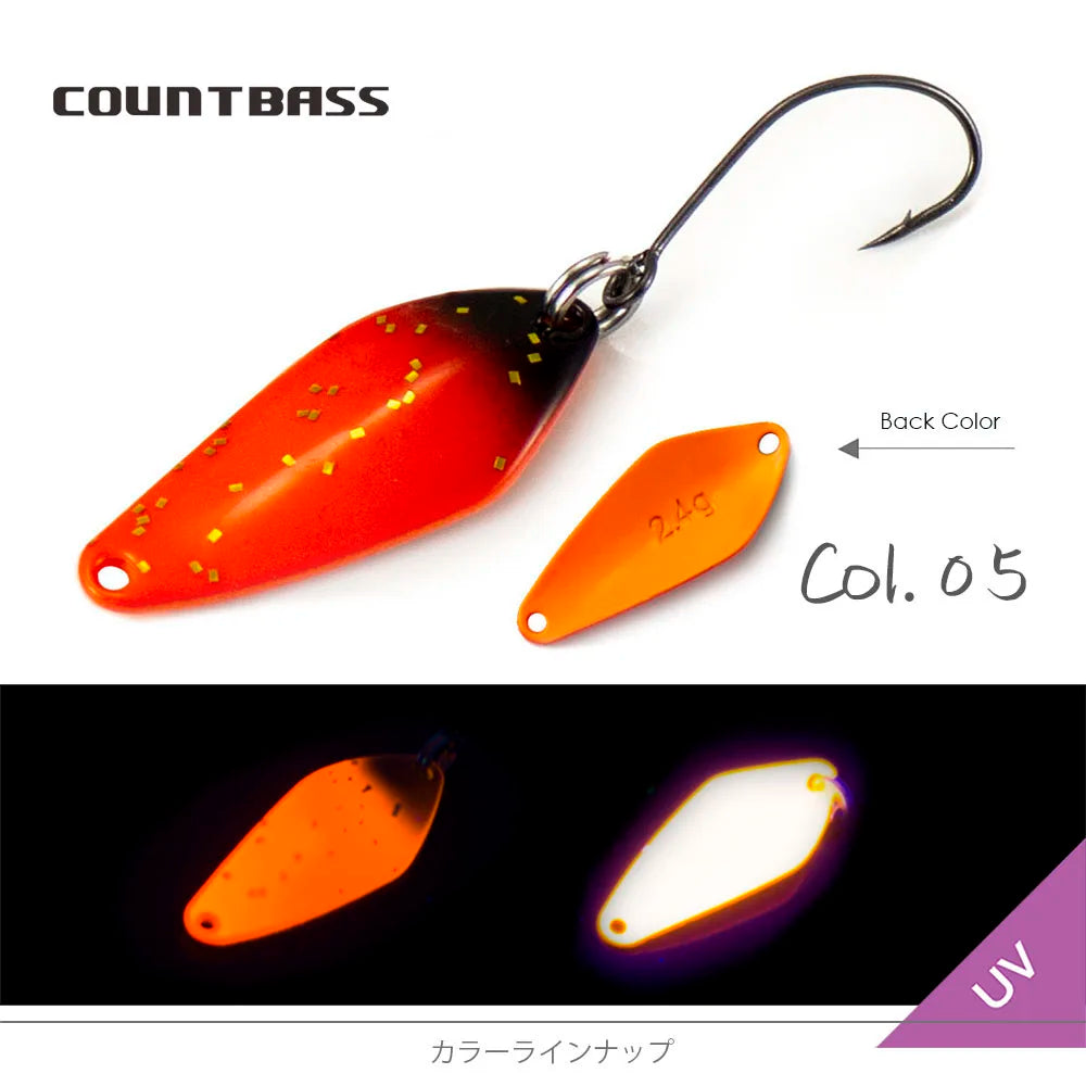 鱒玄人 ルーニー 2.4g COUNTBASS / カウントバス