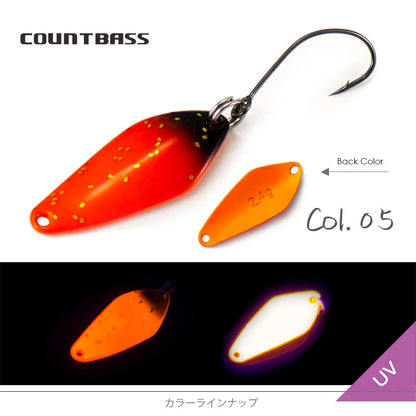 鱒玄人 ルーニー 2.4g COUNTBASS / カウントバス
