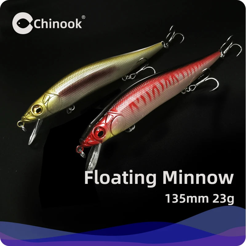 Chinook ミノー135(リプロダクト) 3/4オンス（23g） 全10種 [フローティング]