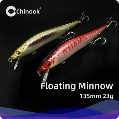 Chinook ミノー135(リプロダクト) 3/4オンス（23g） 全10種 [フローティング]