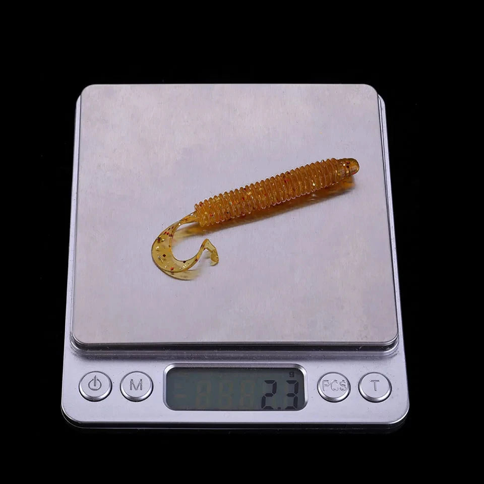 ストレートワーム 6/8/10cm 塩入り WALK FISH / ウォークフィッシュ