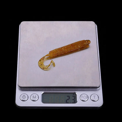 ストレートワーム 6/8/10cm 塩入り WALK FISH / ウォークフィッシュ