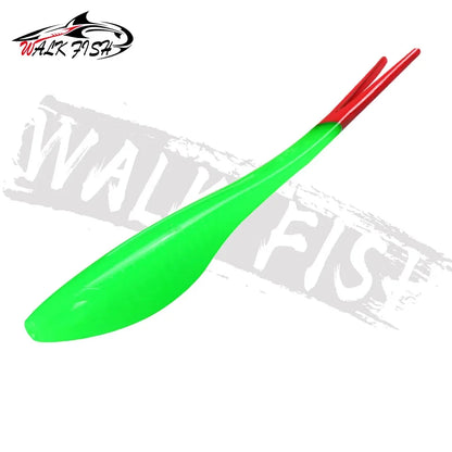 スプリットテールワーム 120mm 10g フローティング 5本入 WALK FISH / ウォークフィッシュ