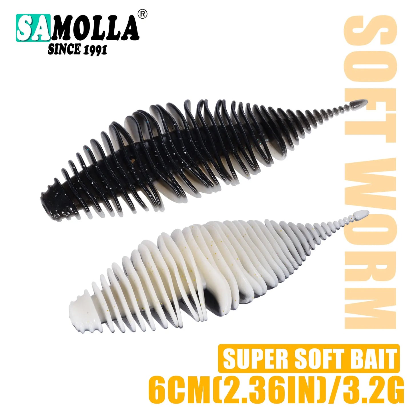 SAMOLLA ワーム(リプロダクト) 2.4インチ / 3.9インチ 全12種