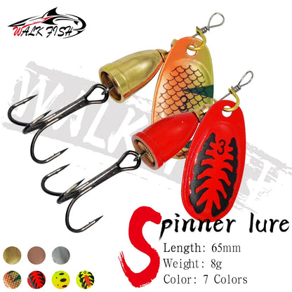 スピナー 8g コロラドブレード WALK FISH / ウォークフィッシュ